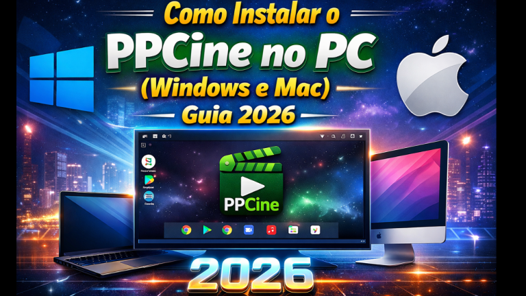 Como Instalar o PPCine no PC (Windows e Mac) – Guia 2026