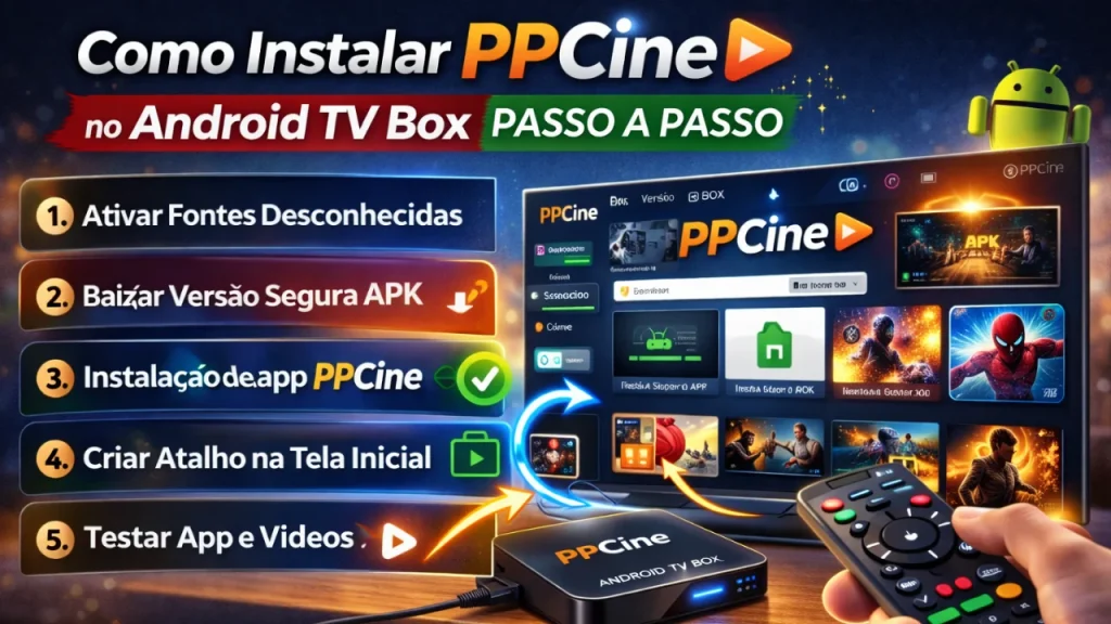 PPCine Android TV Box