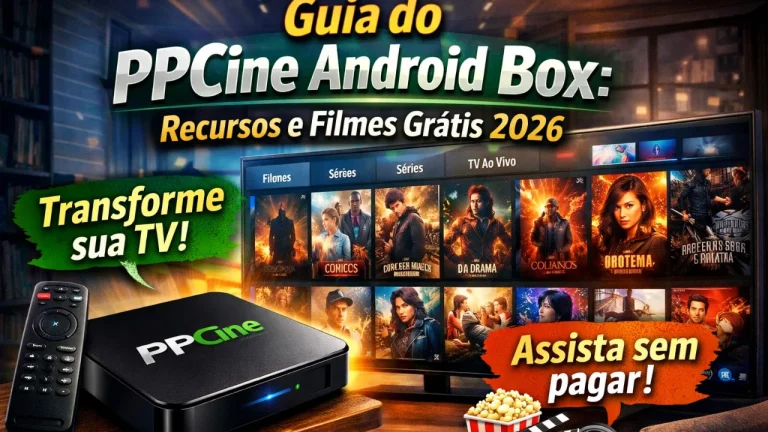 Guia do PPCine Android Box: Recursos e Filmes Grátis 2026