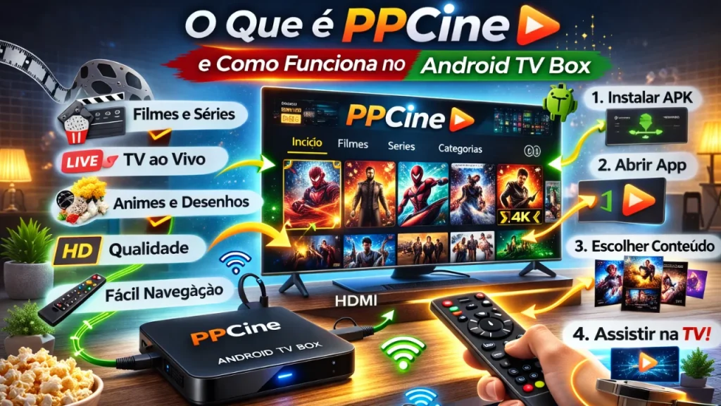 PPCine Android TV Box