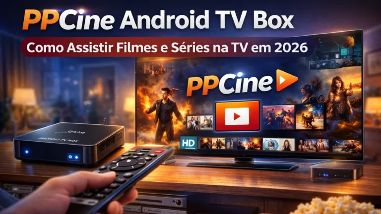 PPCine Android TV Box: Como Assistir Filmes e Séries na TV em 2026